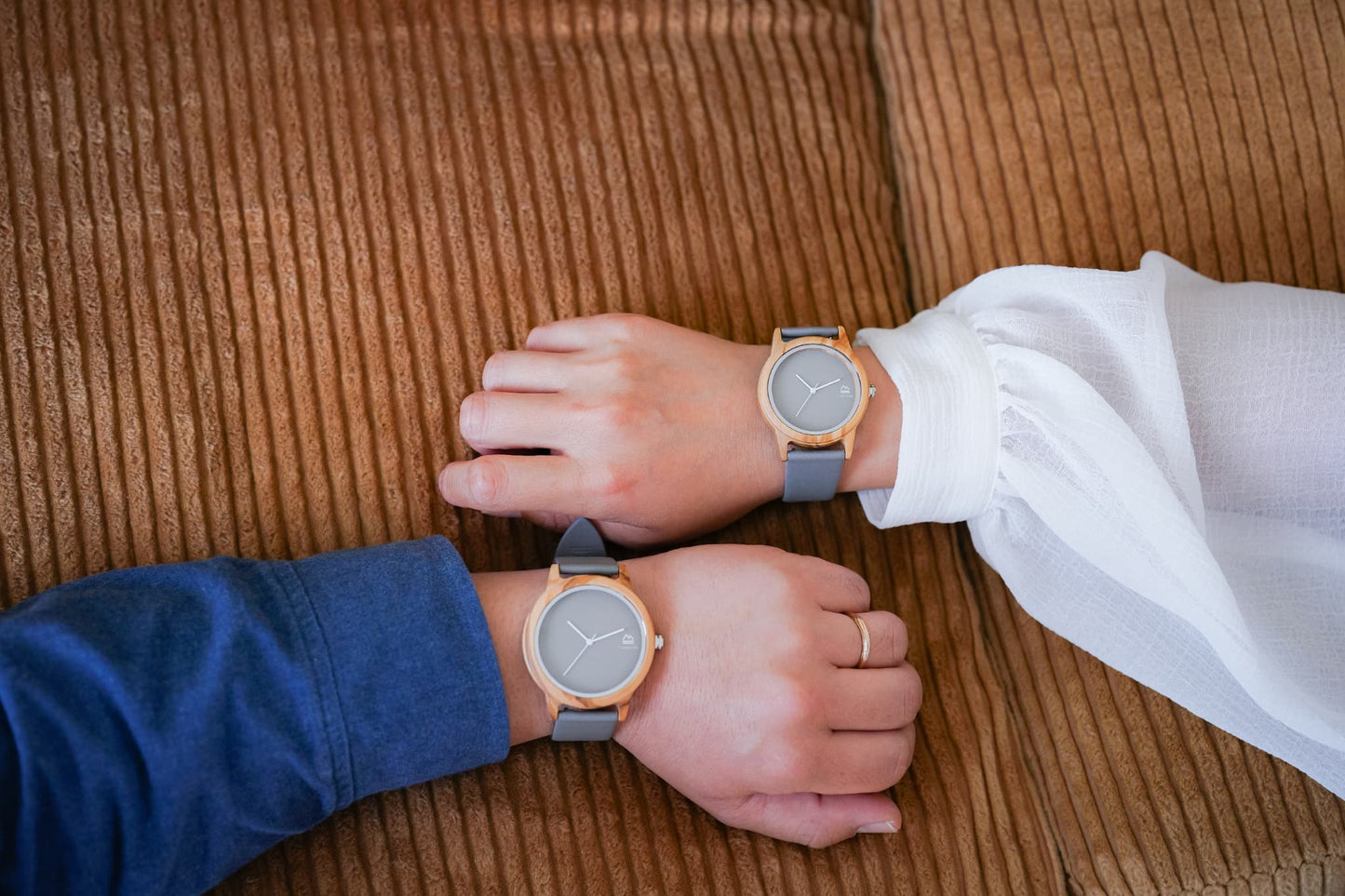 木製腕時計 ペアウォッチ 木 腕時計 オリーブ 夫婦の木 木製 timberdy ティンバディー