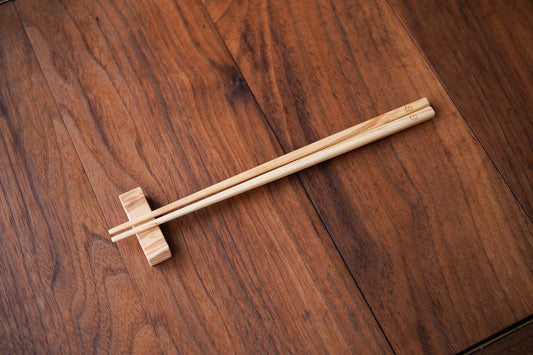 オリーブの木で作るお箸セット