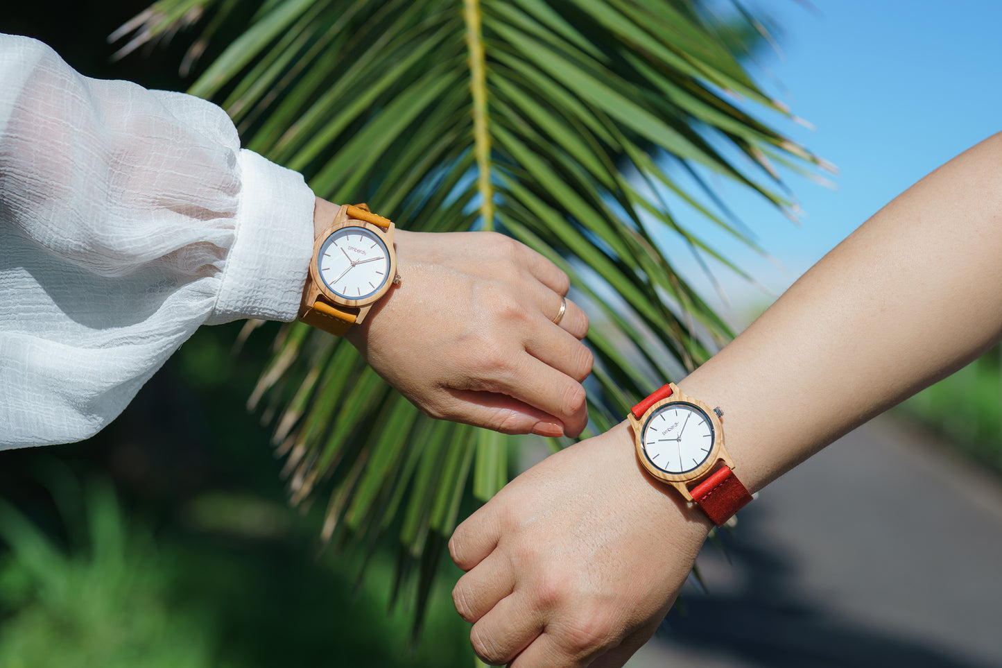 世界に1つの木製腕時計をカスタム timberdy2.0
