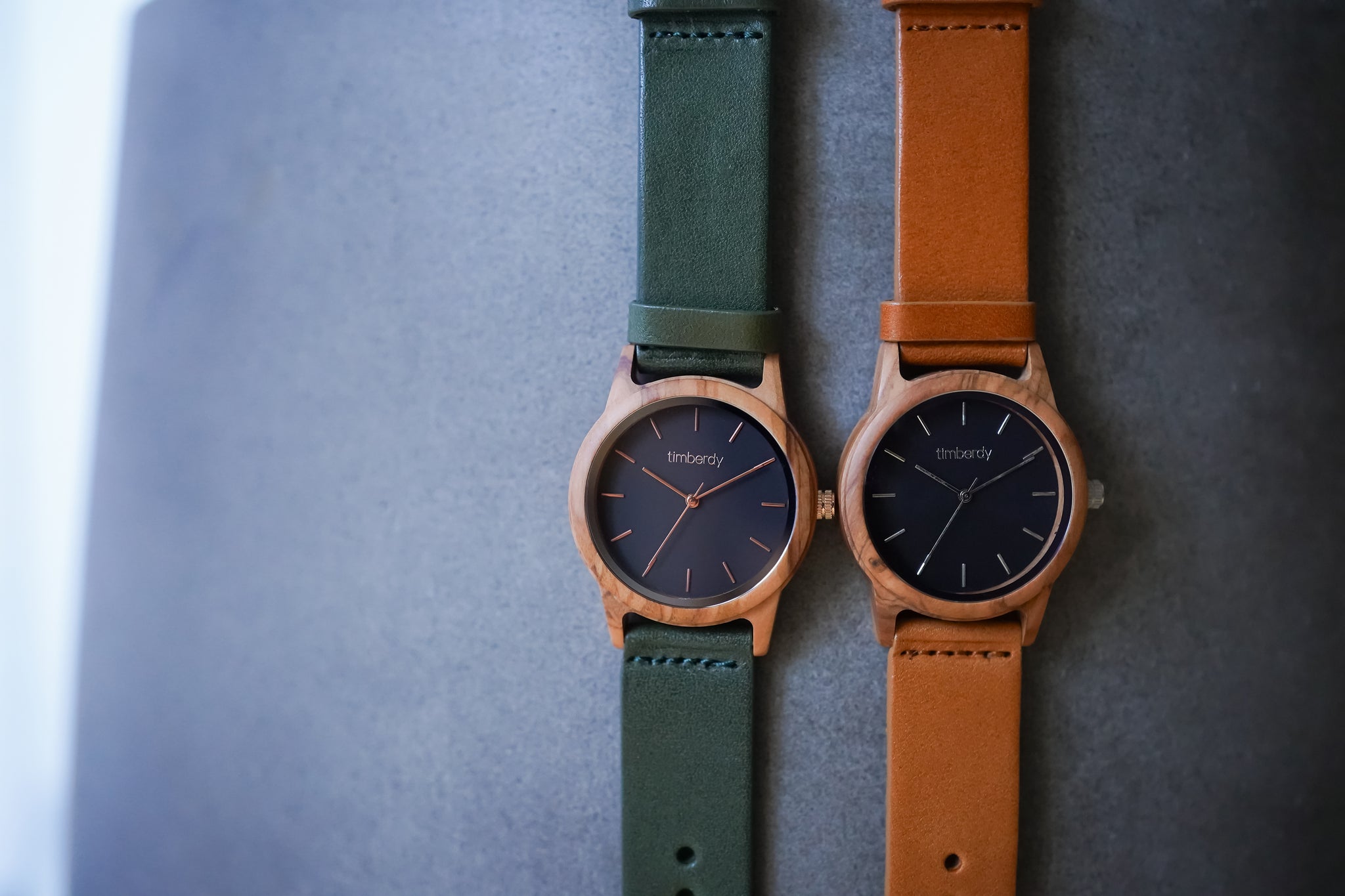 木製腕時計 ペアウォッチ 木 腕時計 オリーブ 夫婦の木 木製 timberdy ティンバディー