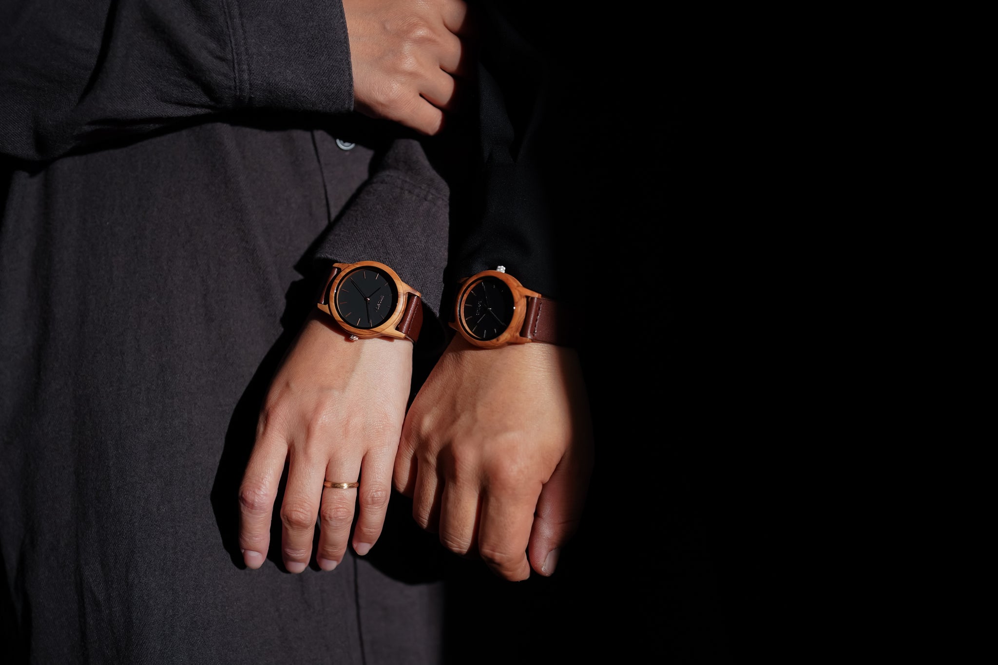 木製腕時計 ペアウォッチ 木 腕時計 オリーブ 夫婦の木 木製 timberdy ティンバディー