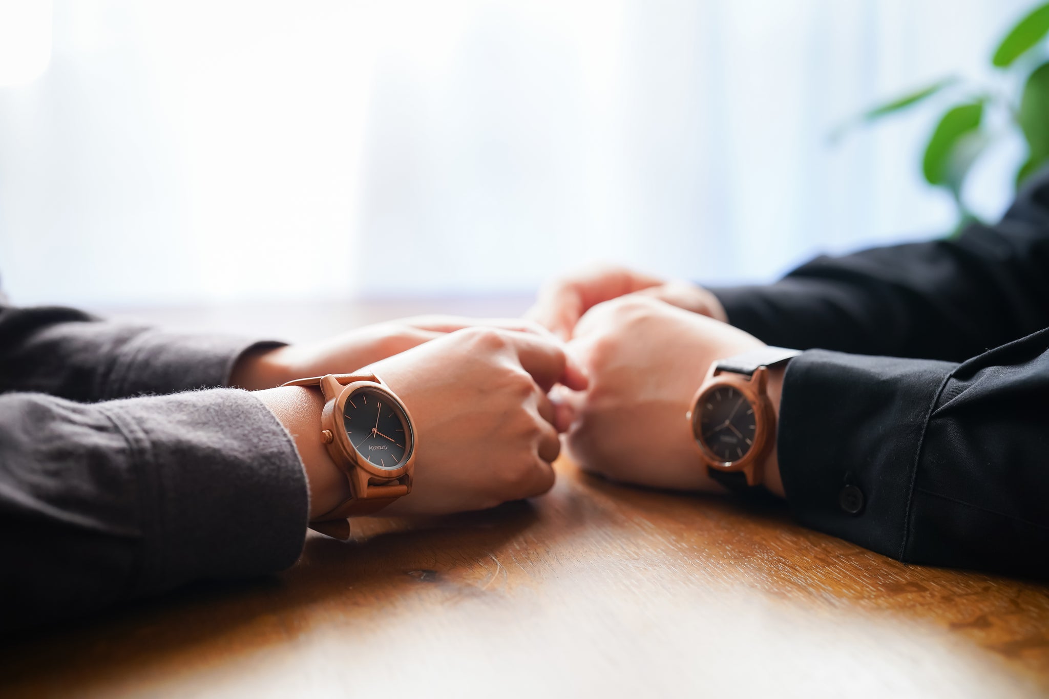 木製腕時計 ペアウォッチ 木 腕時計 オリーブ 夫婦の木 木製 timberdy ティンバディー