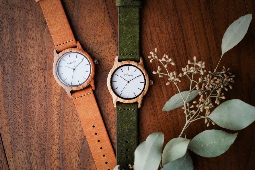 木製腕時計 ペアウォッチ 木 腕時計 オリーブ 夫婦の木 木製 timberdy ティンバディー