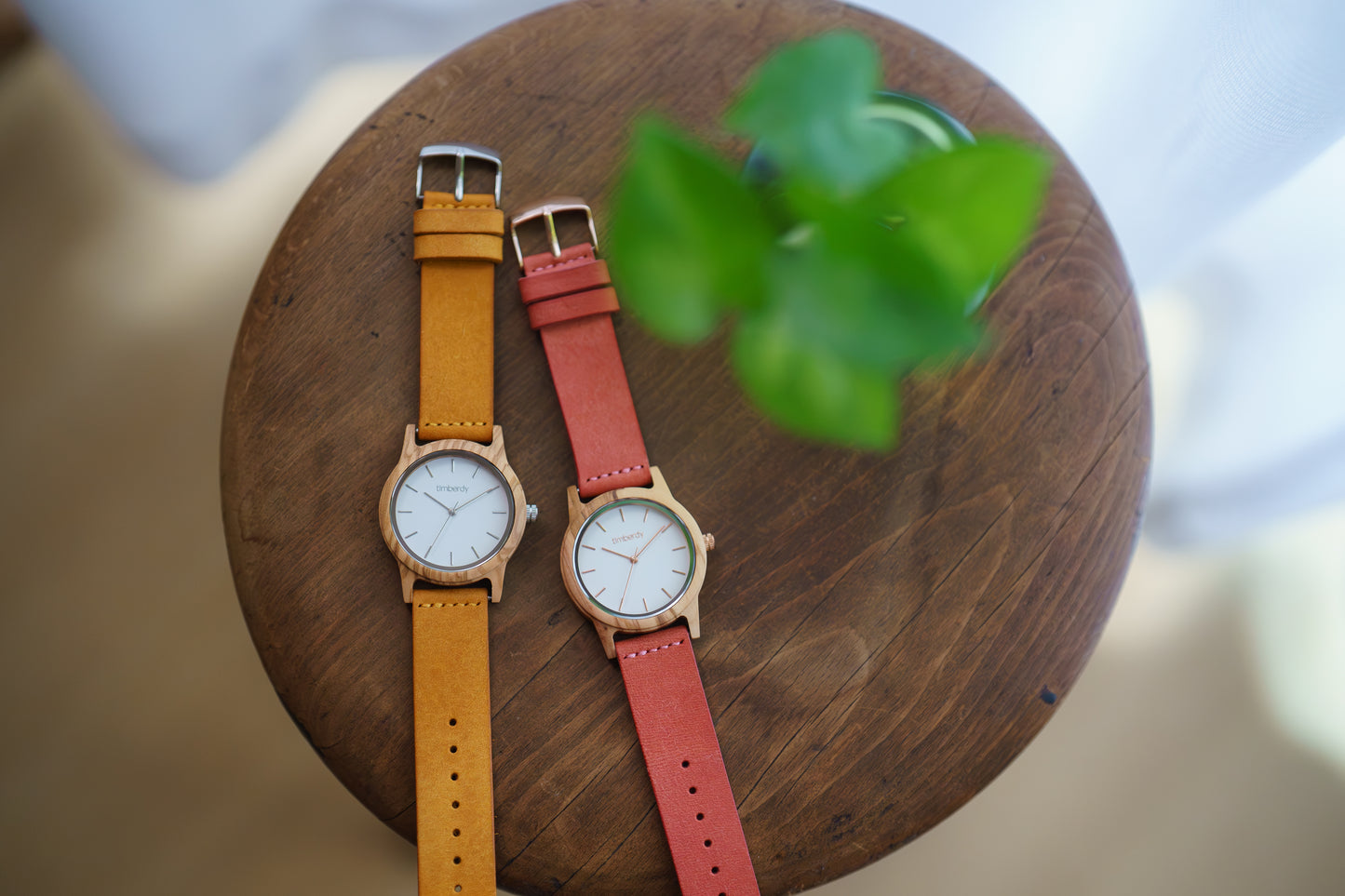 世界に1つの木製腕時計をカスタム timberdy2.0