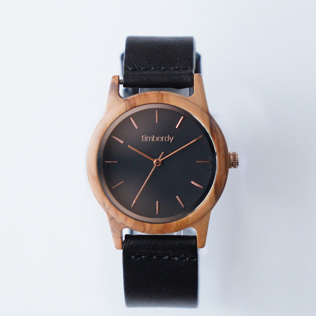 木製腕時計 ペアウォッチ 木 腕時計 オリーブ 夫婦の木 木製 timberdy ティンバディー