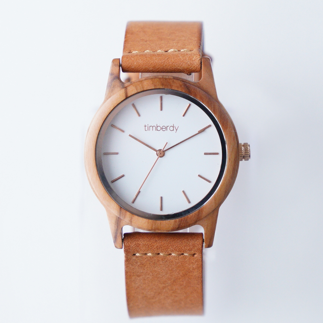 木製腕時計 ペアウォッチ 木 腕時計 オリーブ 夫婦の木 木製 timberdy ティンバディー