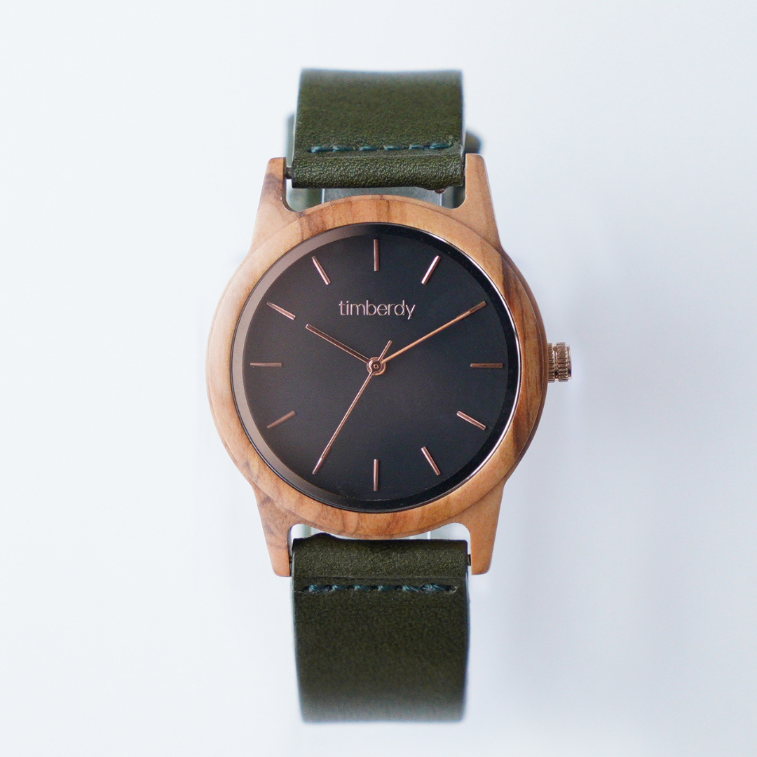 木製腕時計 ペアウォッチ 木 腕時計 オリーブ 夫婦の木 木製 timberdy ティンバディー