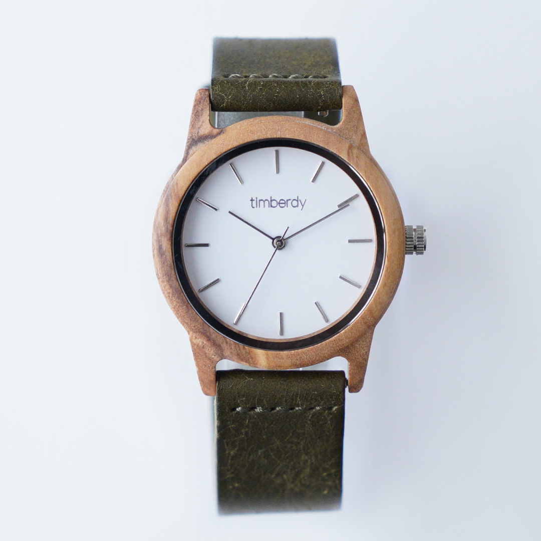 木製腕時計 ペアウォッチ 木 腕時計 オリーブ 夫婦の木 木製 timberdy ティンバディー