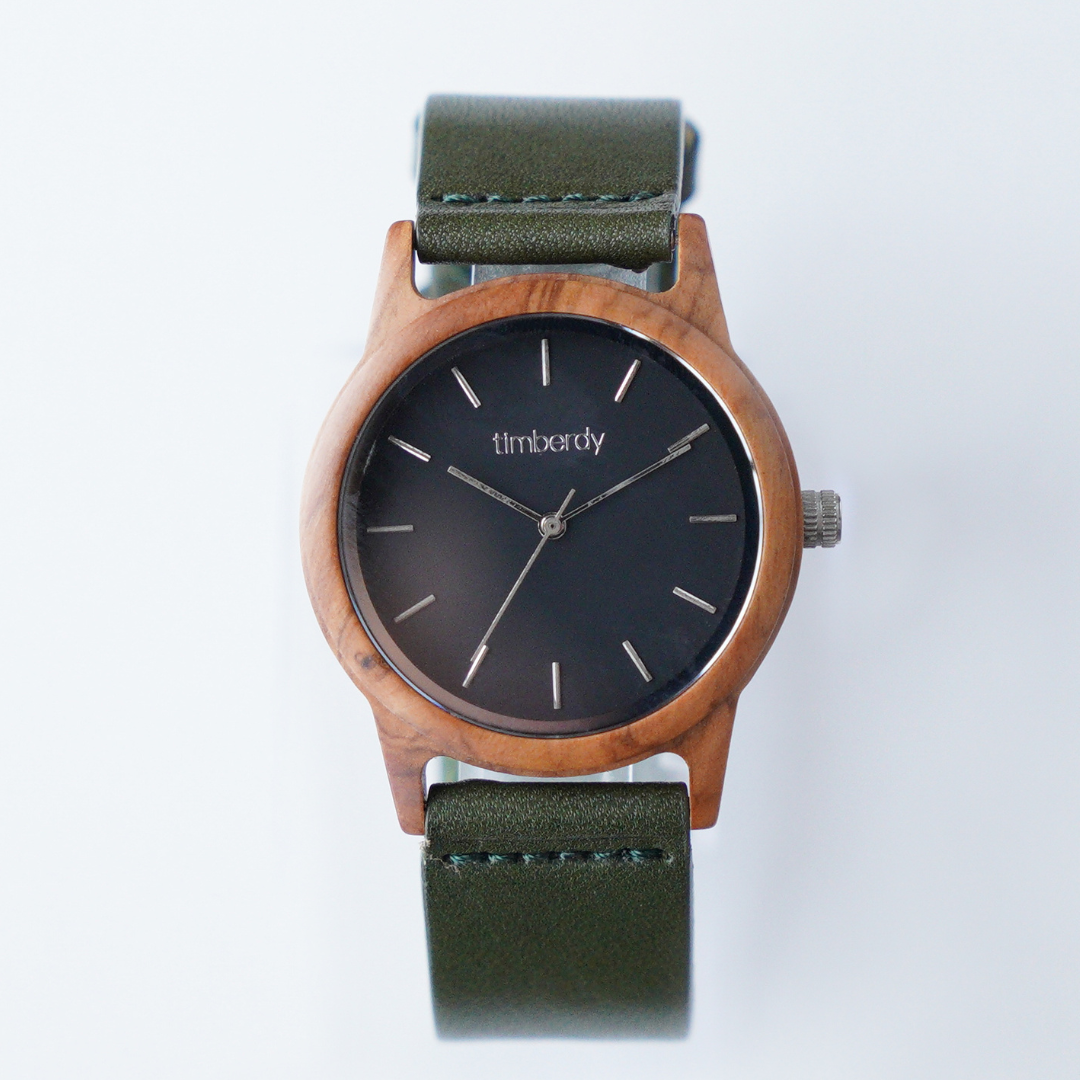 木製腕時計 ペアウォッチ 木 腕時計 オリーブ 夫婦の木 木製 timberdy ティンバディー
