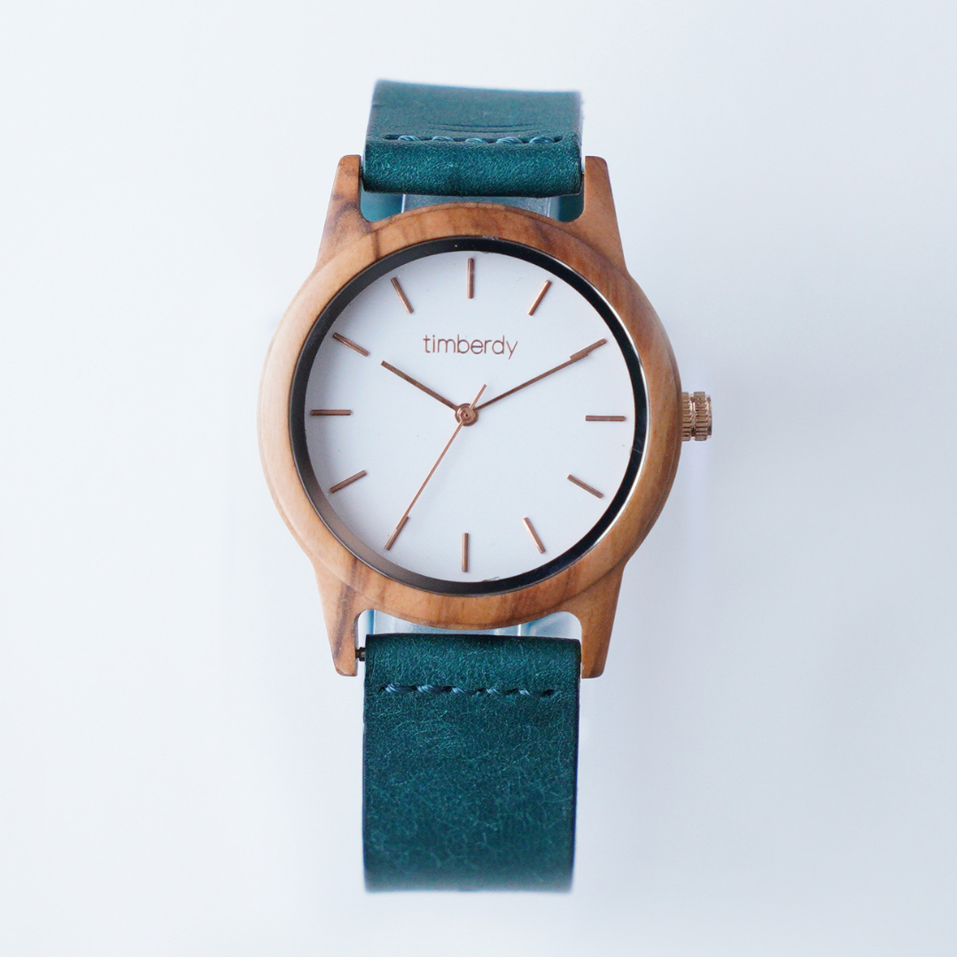 木製腕時計 ペアウォッチ 木 腕時計 オリーブ 夫婦の木 木製 timberdy ティンバディー