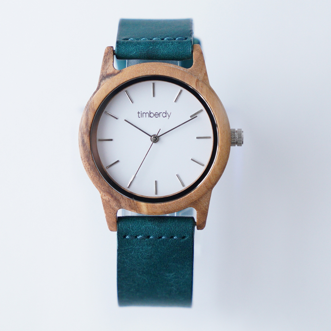 木製腕時計 ペアウォッチ 木 腕時計 オリーブ 夫婦の木 木製 timberdy ティンバディー