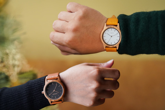 世界に1つの木製腕時計をカスタム  timberdy2.0