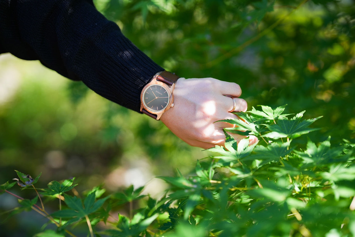 木製腕時計 ペアウォッチ 木 腕時計 オリーブ 夫婦の木 木製 timberdy ティンバディー