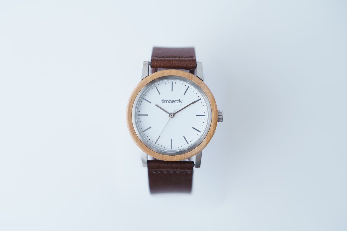 timberdy3.0 white - シルバー｜栃木レザー【ブラウン】