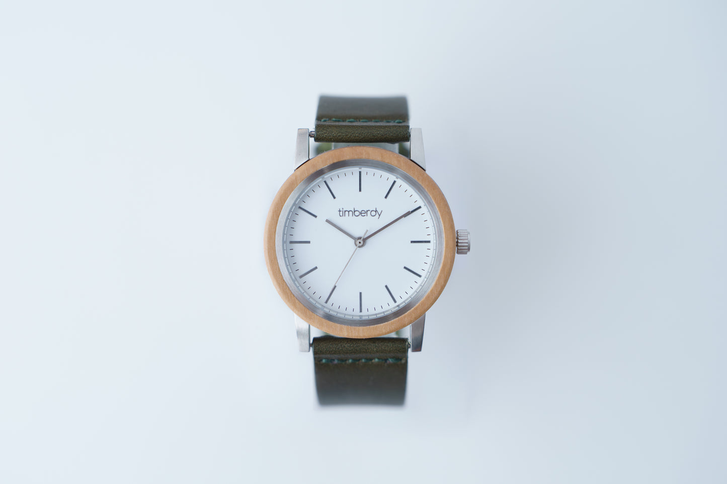 timberdy3.0 white - シルバー｜栃木レザー【オリーブ】