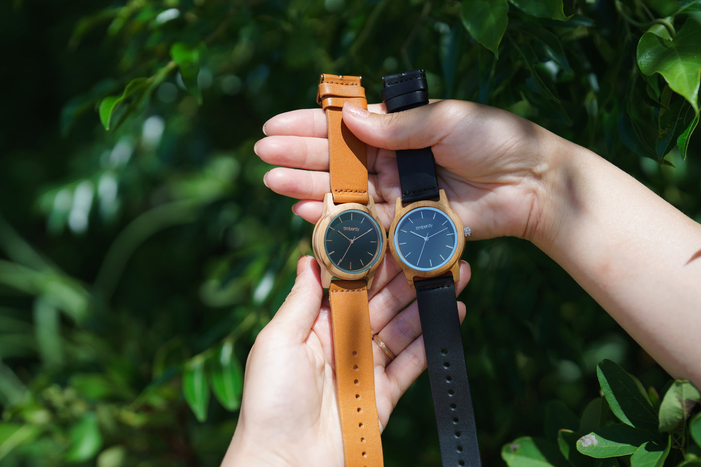 世界に1つの木製腕時計をカスタム  timberdy2.0