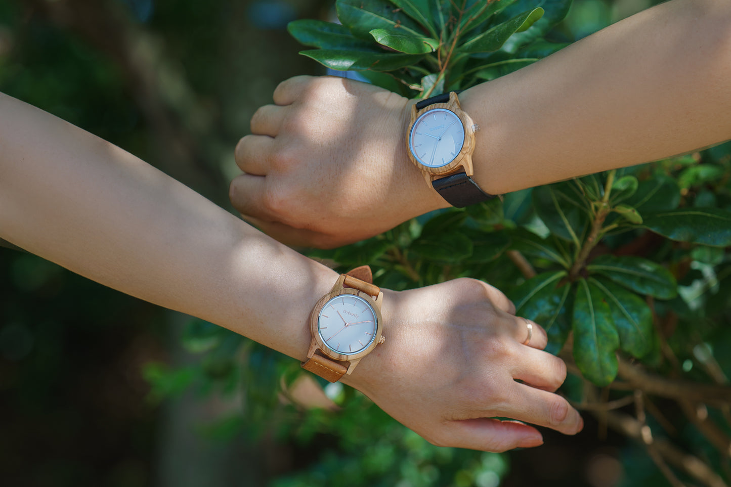 世界に1つの木製腕時計をカスタム  timberdy2.0