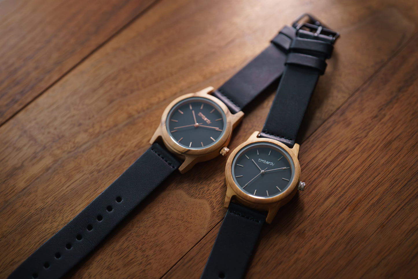 世界に1つの木製腕時計をカスタム  timberdy2.0