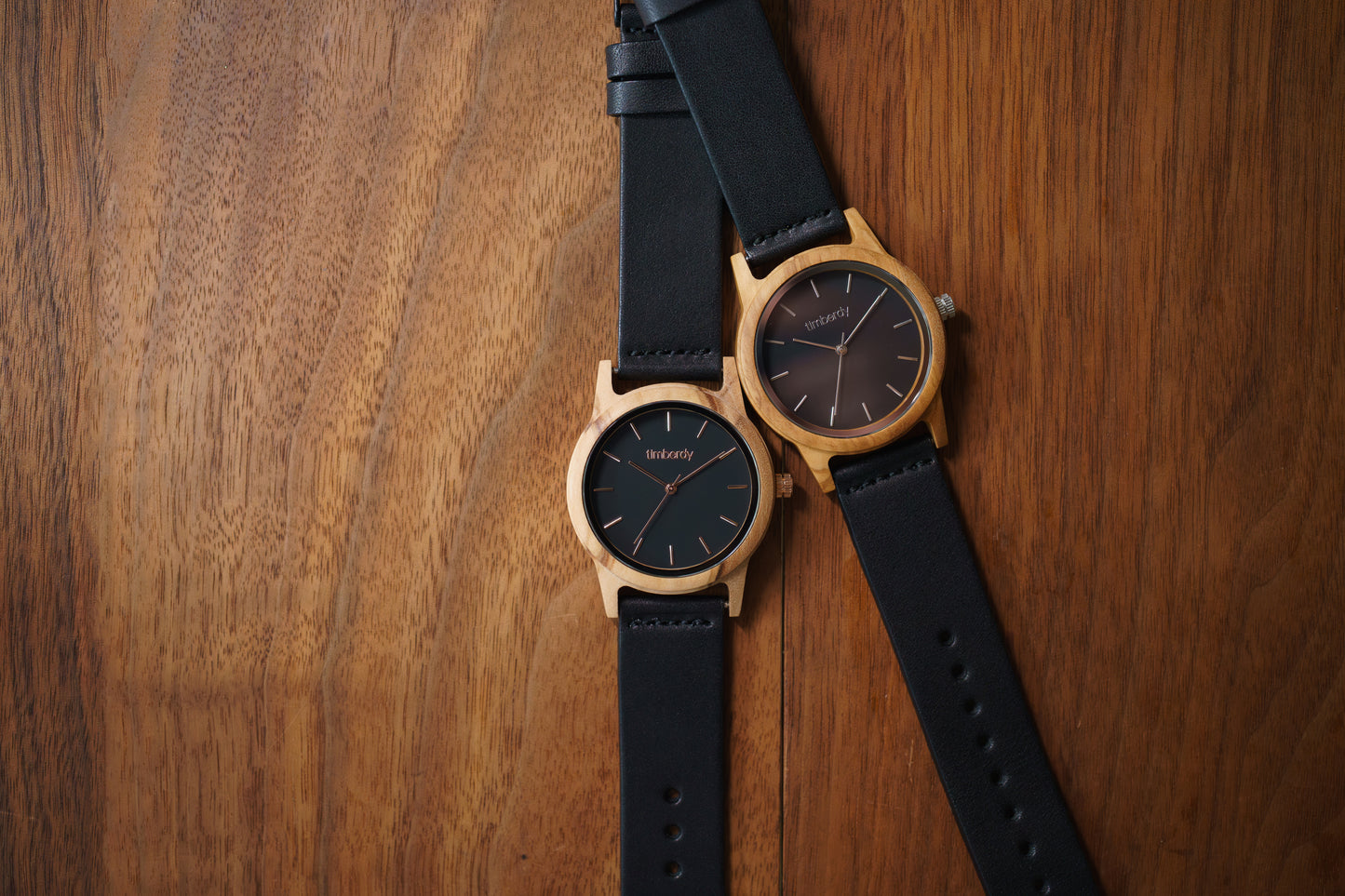 世界に1つの木製腕時計をカスタム  timberdy2.0