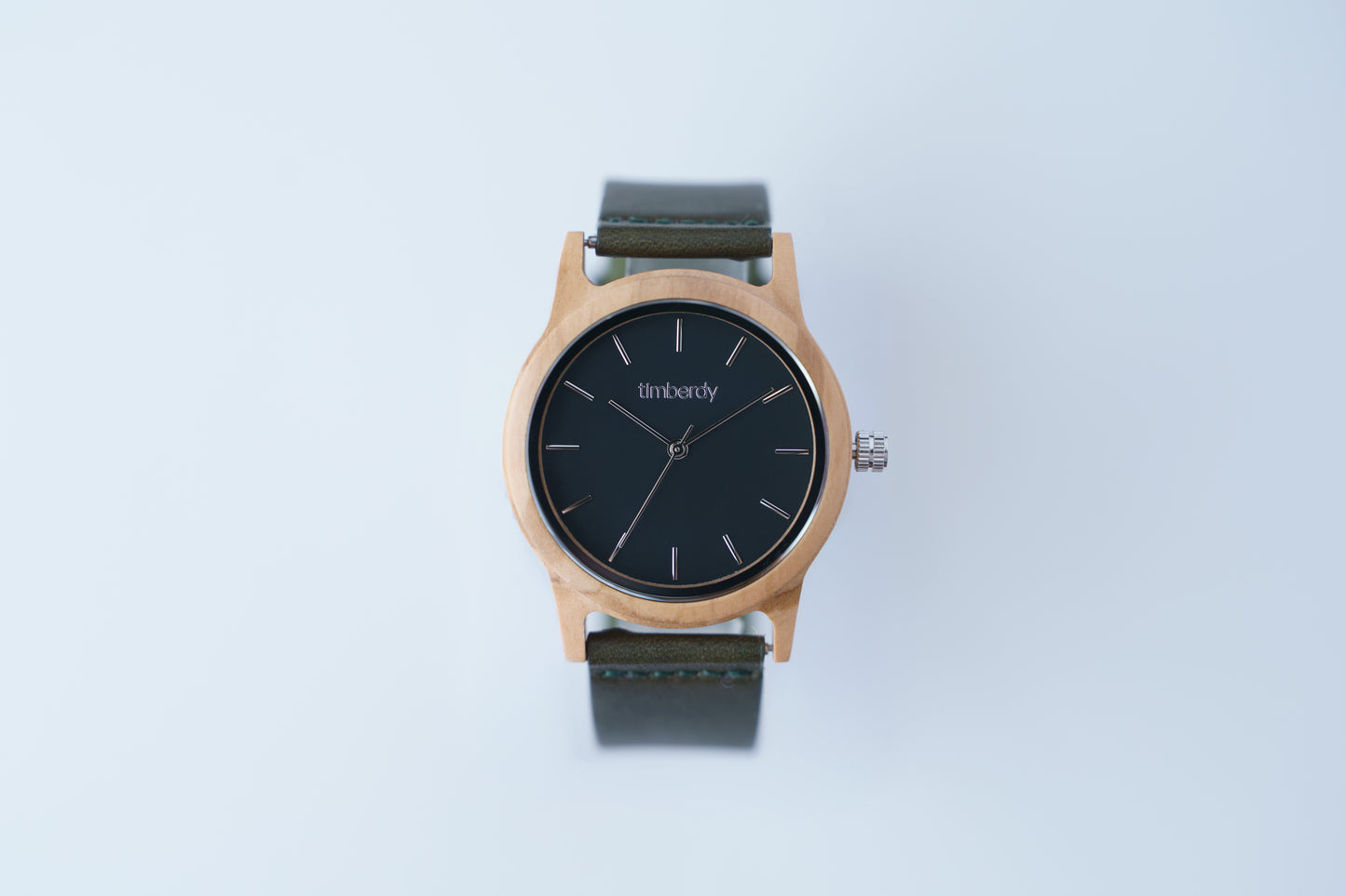 timberdy2.0 Black - シルバー｜栃木レザー【オリーブ】