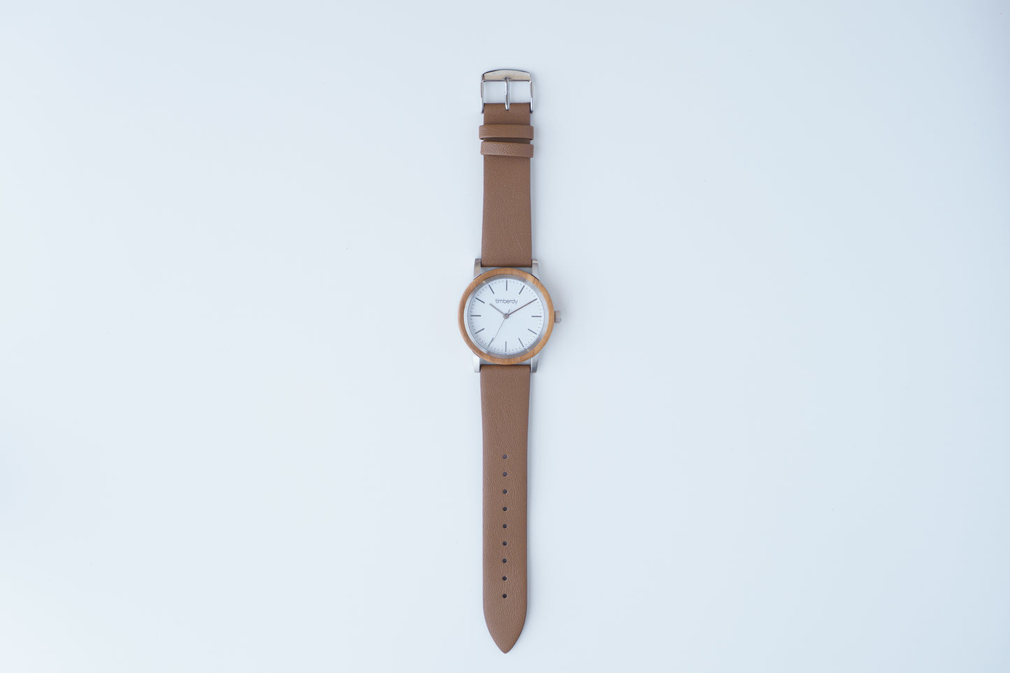 timberdy3.0 white - シルバー｜スコッチガードレザー【ブラウン】