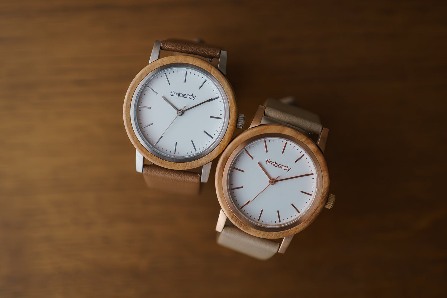 timberdy3.0 white - シルバー｜スコッチガードレザー【ブラウン】