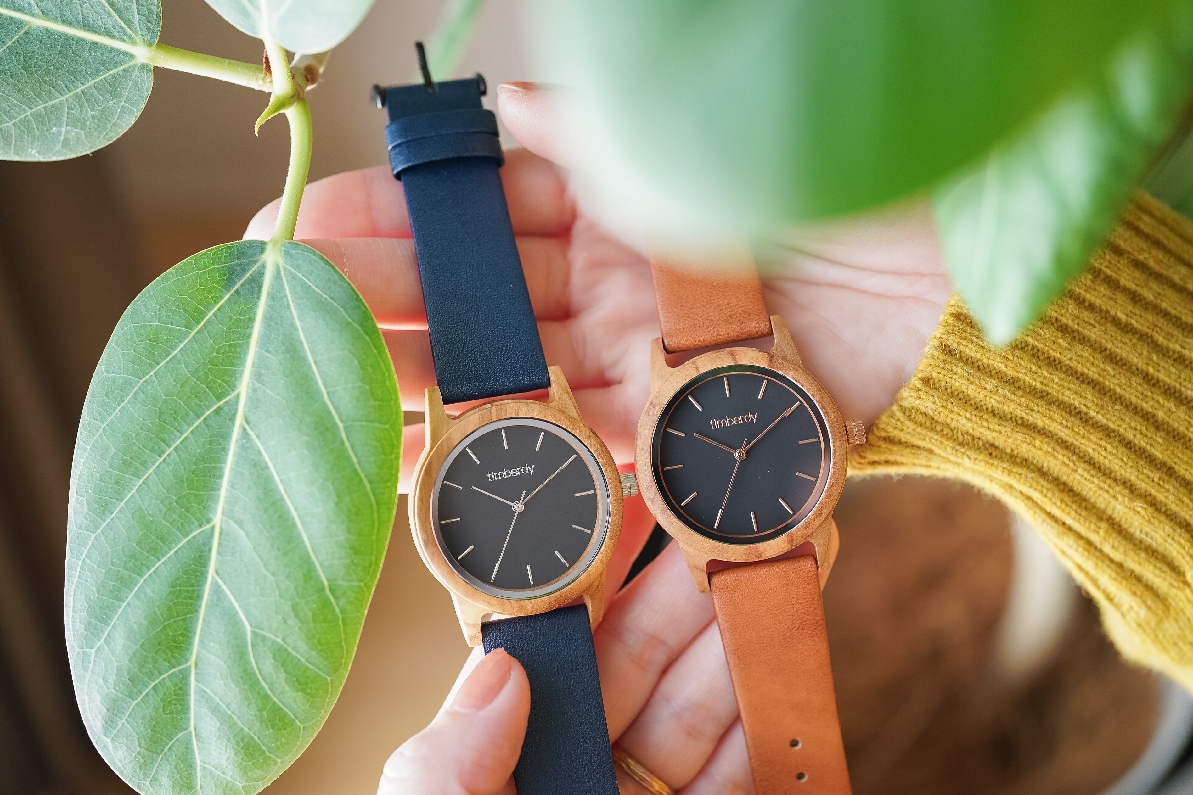 オリーブの木で作る木製腕時計の通販なら専門店のtimberdy