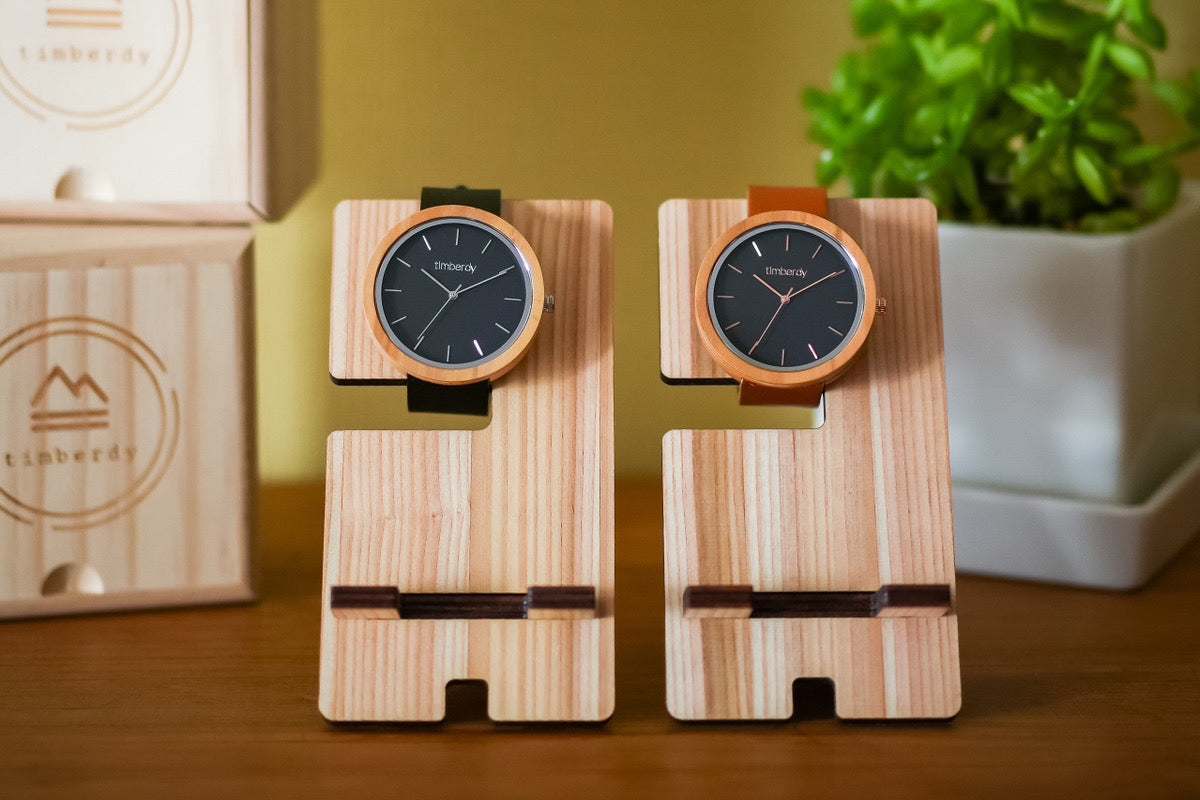 【10月31日～受付開始】木で作る腕時計スタンド
